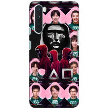 Чохол Гра в кальмара для OnePlus Nord – Персонажі гри кальмара