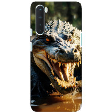 Чохол з картинкою 'Хижаки' для OnePlus Nord – Крокодил