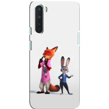 Силіконовий чохол з принтом Зоотрополіс для OnePlus Nord – Джуді і Нік