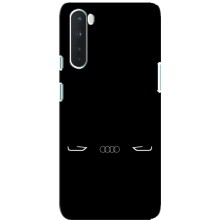 Силіконовий бампер з картинкою машини на OnePlus Nord (Сілует Audi)