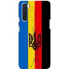 Украинские Чехлы для OnePlus Nord с картинкой УПА (AlphaPrint) – Флаг УПА