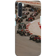 Чехол с прнтом Формула 1 на OnePlus Nord – Боліди на трасі