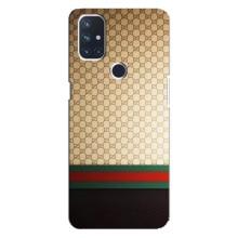 Чехлы Бренд GUCCI для OnePlus Nord 10 5G – Фон Гуччи