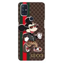 Чехлы Бренд GUCCI для OnePlus Nord 10 5G – Маус Гуччи