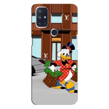 Чехлы для OnePlus Nord 10 5G - Скрудж МакДак Louis Vuitton (PREMIUMPrint)
