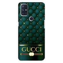 Чехлы ГУЧЧИ для ВанПлас Норд 10 5Джи (AlphaPrint) (Текстура Гуччи)