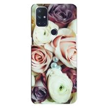 Чехлы с принтом Розочки для OnePlus Nord 10 5G – Букет РОЗ