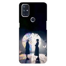 Чехлы с принтом Уэнсдей на OnePlus Nord 10 5G – Уэнсдей и Энди