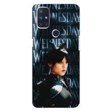 Чехлы с принтом Уэнсдей на OnePlus Nord 10 5G – Уэнздей с ушками