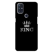 Чохол (Корона на чорному фоні) для ВанПлас Норд 10 (5G) (KING)