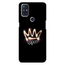 Чохол (Корона на чорному фоні) для ВанПлас Норд 10 (5G)