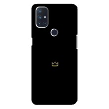 Чохол (Корона на чорному фоні) для ВанПлас Норд 10 (5G) (Міні корона)