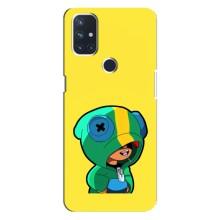 Чехол Бравл Старс для OnePlus Nord 10 5G – Леон (LEON)