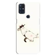 Чехол на тематику: Коты для OnePlus Nord 10 5G (Отдых)