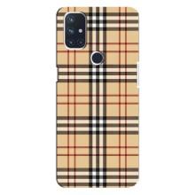 Чохол з Брендами одягу на ВанПлас Норд 10 (5G) – Burberry стиль