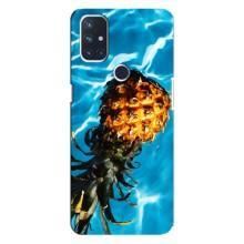 Чехол с изображением  вкусной еды для OnePlus Nord 10 5G – Ананас