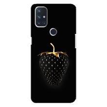 Чехол с изображением  вкусной еды для OnePlus Nord 10 5G – Чёрная клубника