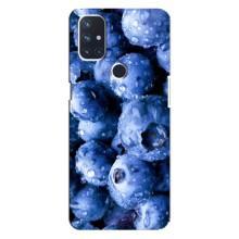 Чехол с изображением  вкусной еды для OnePlus Nord 10 5G – Голубика