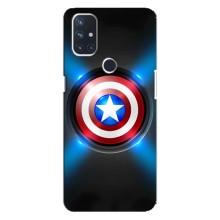 Чохол с Щітом Капітана Америки на OnePlus Nord 10 5G – Яскраий Щит Капітана