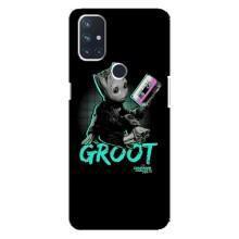 Чехол Супергерои Марвел на ВанПлас Норд 10 (5G) – Groot