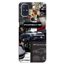 Чохол з авто Порше для OnePlus Nord 10 5G – Колаж Порше
