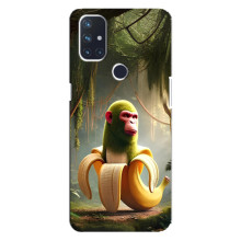 Чехол с мемами тралалело тралала для OnePlus Nord 10 5G – Шимпанзини бананини