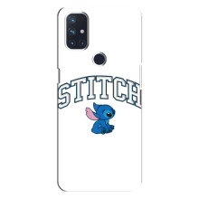 Чехол с принтом Стич на OnePlus Nord 10 5G – Стич лого