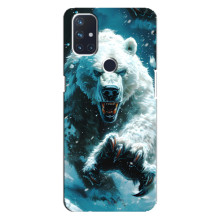 Чехол с картинкой «Хищники» для OnePlus Nord 10 5G – Медведь
