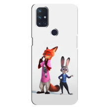 Силиконовый чехол с принтом Зоотрополіс для OnePlus Nord 10 5G – Джуди и Ник