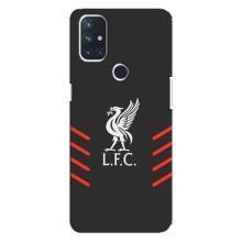 Силиконовые Чехлы принт Футбол на OnePlus Nord 10 5G – Эмблема Liverpool