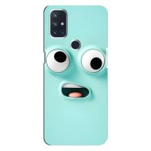 Силиконовые Чехлы (смешные стикеры) для OnePlus Nord 10 5G – мордочка