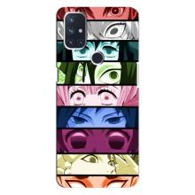 Силіконові чохлі з очіма Anime для ВанПлас Норд 10 (5G) – Очі Хашира
