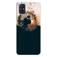 Силіконовий Чохол з кульбабками на OnePlus Nord 10 5G – Гарна кульбабка