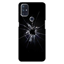 Текстурный Чехол для OnePlus Nord 10 5G (Биток стекло)