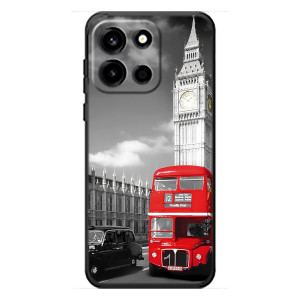 Чехол Биг-Бен на ВанПлюс Турбо 6 (Красный автобус)