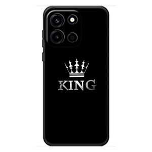 Чехол (Корона на чёрном фоне) для ВанПлюс Турбо 6 (KING)