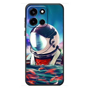 Силиконовый Чехол с принтом "Космонавты" на OnePlus Turbo 6
