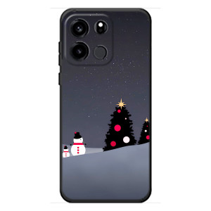 Чехлы на Новый Год OnePlus Turbo 6V (Снеговички)