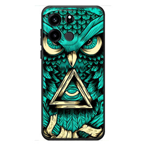 Чехлы с принтом СОВЫ для OnePlus Turbo 6V (Зеленая сова)