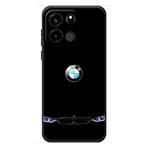 Силиконовый бампер с картинкой машины на OnePlus Turbo 6V – Черный BMW
