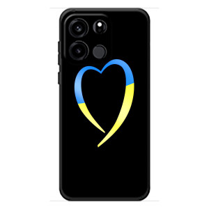 Силиконовый Чехол на OnePlus Turbo 6V (Я-Украина) – Украинское сердце