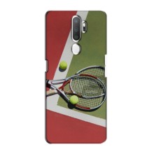 Чехлы с принтом Спортивная тематика для Oppo A11 (Ракетки теннис)