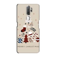 Різдвяні Чохли для Oppo A11 (VPrint) (Merry Christmas)