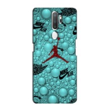 Силиконовый Чехол Nike Air Jordan на Оппо А11 – Джордан Найк
