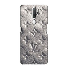 Текстурный Чехол Louis Vuitton для Оппо А11 – Бежевый ЛВ
