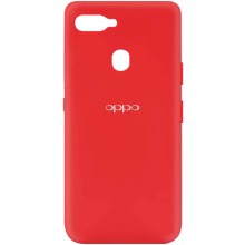 Чехол Silicone Cover My Color Full Protective (A) для Oppo A5s / Oppo A12 (Красный)