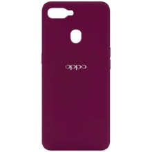 Чохол Silicone Cover My Color Full Protective (A) для Oppo A5s / Oppo A12 – Бордовий