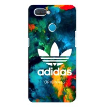 Чехлы Адидас для OPPO A12 (AlphaPrint) (Яркий Адидас)