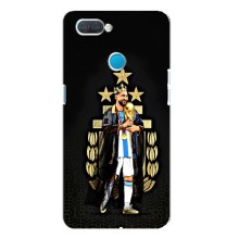 Чехлы для OPPO A12 (Leo чемпион) (AlphaPrint) (Месси Король)