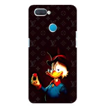 Чехлы для OPPO A12 - Скрудж МакДак Louis Vuitton (PREMIUMPrint) (Скрудж с бриллиантом)